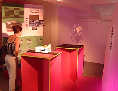 vue de l'exposition