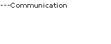 communication