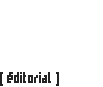 éditorial